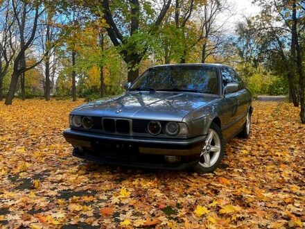 Серый БМВ 5 Серия, объемом двигателя 2 л и пробегом 407 тыс. км за 3200 $, фото 1 на Automoto.ua