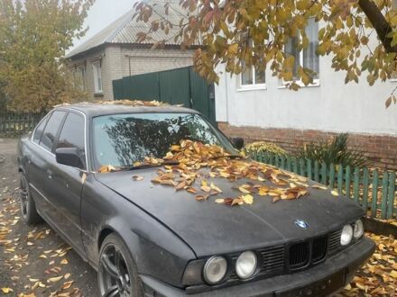 Серый БМВ 5 Серия, объемом двигателя 2.5 л и пробегом 777 тыс. км за 1200 $, фото 1 на Automoto.ua