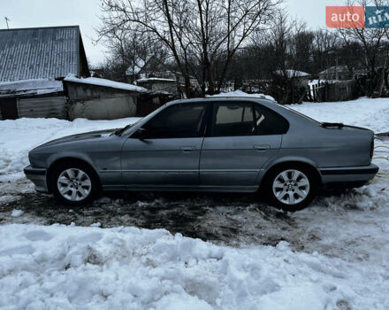 Серый БМВ 5 Серия, объемом двигателя 2.5 л и пробегом 311 тыс. км за 3000 $, фото 1 на Automoto.ua