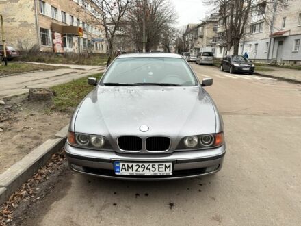 Серый БМВ 5 Серия, объемом двигателя 2.5 л и пробегом 3 тыс. км за 4200 $, фото 1 на Automoto.ua