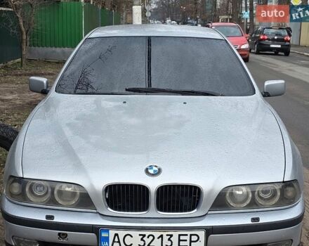 Серый БМВ 5 Серия, объемом двигателя 2.5 л и пробегом 400 тыс. км за 4200 $, фото 1 на Automoto.ua