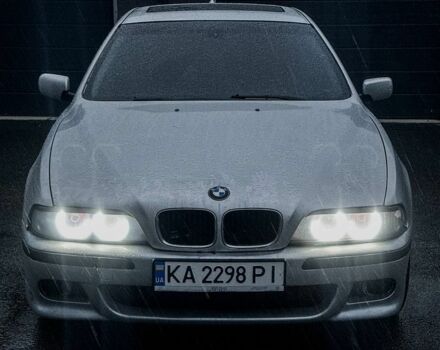 Серый БМВ 5 Серия, объемом двигателя 2.5 л и пробегом 244 тыс. км за 4500 $, фото 1 на Automoto.ua