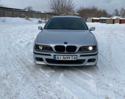 Серый БМВ 5 Серия, объемом двигателя 2.5 л и пробегом 400 тыс. км за 4500 $, фото 1 на Automoto.ua