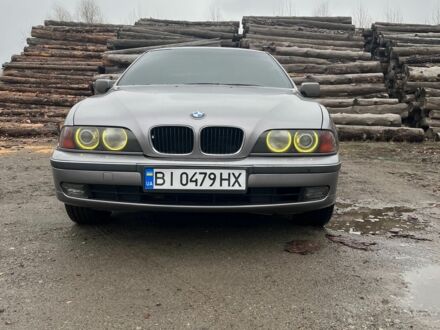 Серый БМВ 5 Серия, объемом двигателя 2 л и пробегом 420 тыс. км за 5000 $, фото 1 на Automoto.ua