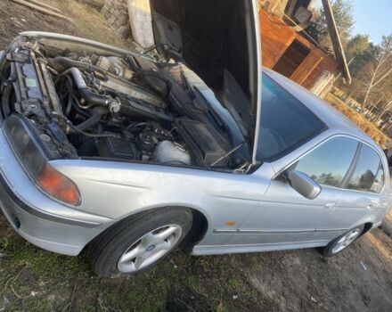 Серый БМВ 5 Серия, объемом двигателя 2.5 л и пробегом 350 тыс. км за 1500 $, фото 1 на Automoto.ua