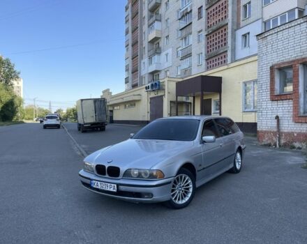 Серый БМВ 5 Серия, объемом двигателя 2.5 л и пробегом 401 тыс. км за 4000 $, фото 1 на Automoto.ua