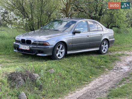 Серый БМВ 5 Серия, объемом двигателя 2.5 л и пробегом 414 тыс. км за 4400 $, фото 1 на Automoto.ua