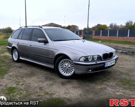 Серый БМВ 5 Серия, объемом двигателя 2.5 л и пробегом 350 тыс. км за 4000 $, фото 1 на Automoto.ua