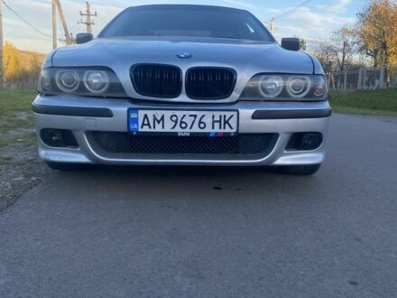 Серый БМВ 5 Серия, объемом двигателя 2 л и пробегом 10 тыс. км за 3000 $, фото 1 на Automoto.ua