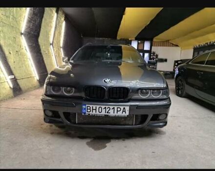 Серый БМВ 5 Серия, объемом двигателя 2.5 л и пробегом 284 тыс. км за 5900 $, фото 1 на Automoto.ua