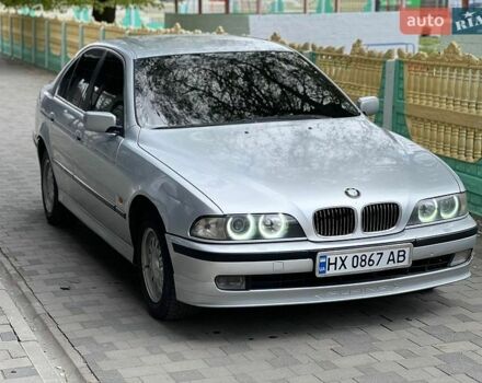 Серый БМВ 5 Серия, объемом двигателя 2.5 л и пробегом 400 тыс. км за 3300 $, фото 1 на Automoto.ua