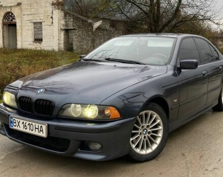 Серый БМВ 5 Серия, объемом двигателя 2.5 л и пробегом 300 тыс. км за 4600 $, фото 1 на Automoto.ua