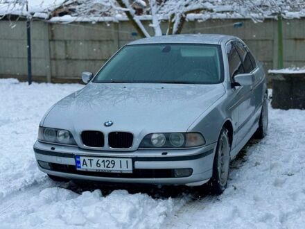 Серый БМВ 5 Серия, объемом двигателя 2.5 л и пробегом 330 тыс. км за 4500 $, фото 1 на Automoto.ua