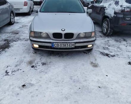 Серый БМВ 5 Серия, объемом двигателя 1.99 л и пробегом 316 тыс. км за 3800 $, фото 1 на Automoto.ua