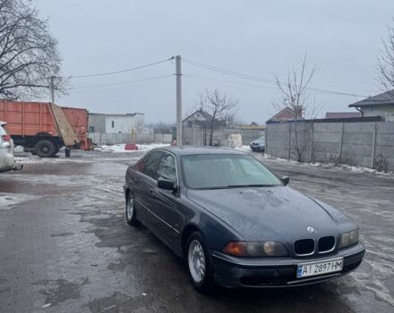 Серый БМВ 5 Серия, объемом двигателя 2.5 л и пробегом 370 тыс. км за 3800 $, фото 1 на Automoto.ua
