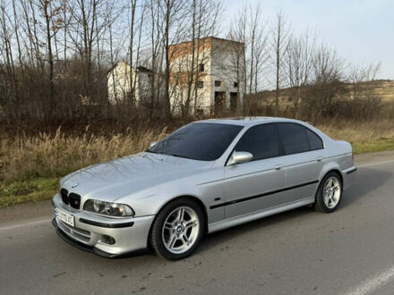 Серый БМВ 5 Серия, объемом двигателя 3 л и пробегом 523 тыс. км за 9500 $, фото 1 на Automoto.ua
