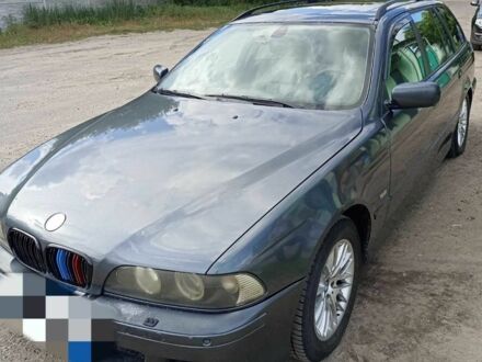 Сірий БМВ 5 Серія, об'ємом двигуна 3 л та пробігом 350 тис. км за 5400 $, фото 1 на Automoto.ua