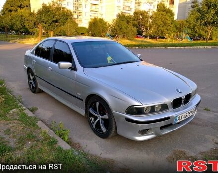 Серый БМВ 5 Серия, объемом двигателя 2.2 л и пробегом 370 тыс. км за 4999 $, фото 1 на Automoto.ua