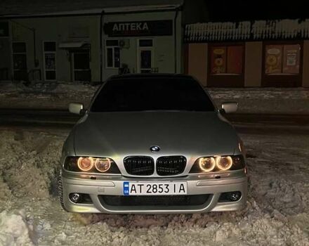 Серый БМВ 5 Серия, объемом двигателя 3 л и пробегом 306 тыс. км за 7500 $, фото 1 на Automoto.ua