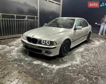 Серый БМВ 5 Серия, объемом двигателя 2.5 л и пробегом 370 тыс. км за 4450 $, фото 1 на Automoto.ua