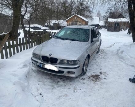 Серый БМВ 5 Серия, объемом двигателя 3 л и пробегом 350 тыс. км за 5200 $, фото 1 на Automoto.ua