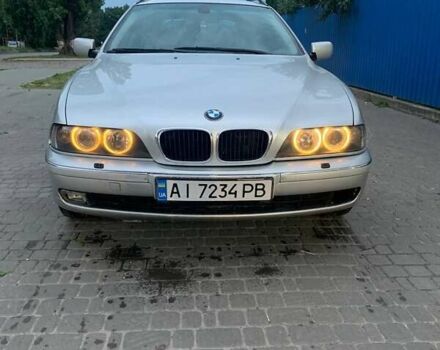 Серый БМВ 5 Серия, объемом двигателя 2 л и пробегом 370 тыс. км за 5000 $, фото 1 на Automoto.ua