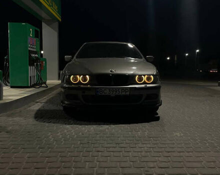 Серый БМВ 5 Серия, объемом двигателя 2.5 л и пробегом 374 тыс. км за 6500 $, фото 1 на Automoto.ua