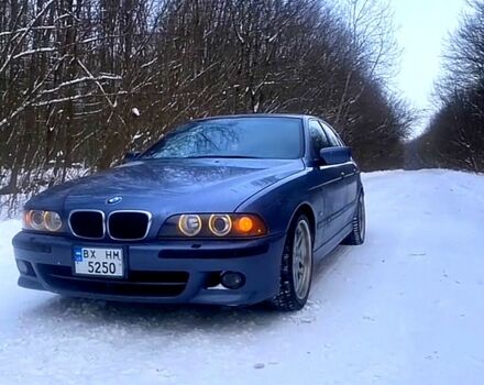 Серый БМВ 5 Серия, объемом двигателя 2.5 л и пробегом 310 тыс. км за 3500 $, фото 1 на Automoto.ua