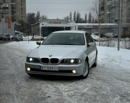 Серый БМВ 5 Серия, объемом двигателя 2.5 л и пробегом 406 тыс. км за 5600 $, фото 1 на Automoto.ua