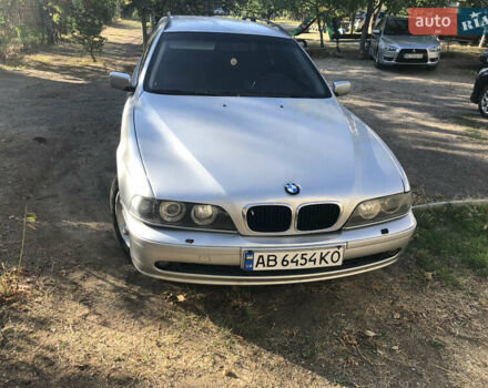Серый БМВ 5 Серия, объемом двигателя 2.5 л и пробегом 337 тыс. км за 3500 $, фото 1 на Automoto.ua