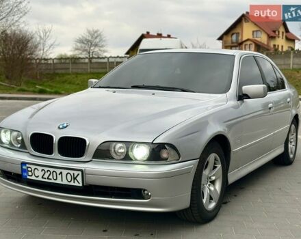 Серый БМВ 5 Серия, объемом двигателя 2.5 л и пробегом 351 тыс. км за 4650 $, фото 1 на Automoto.ua