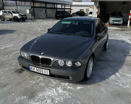 Серый БМВ 5 Серия, объемом двигателя 2.2 л и пробегом 249 тыс. км за 7500 $, фото 1 на Automoto.ua