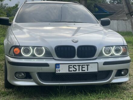 Серый БМВ 5 Серия, объемом двигателя 3 л и пробегом 450 тыс. км за 4860 $, фото 1 на Automoto.ua