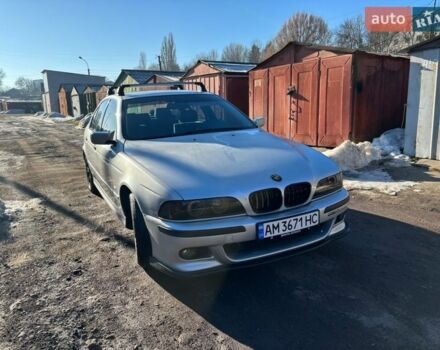 Серый БМВ 5 Серия, объемом двигателя 2 л и пробегом 359 тыс. км за 4500 $, фото 1 на Automoto.ua