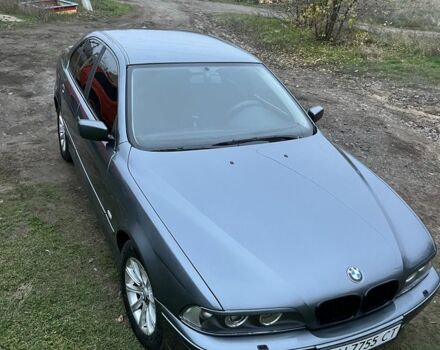 Серый БМВ 5 Серия, объемом двигателя 2.5 л и пробегом 280 тыс. км за 5300 $, фото 1 на Automoto.ua
