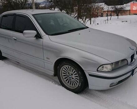 Серый БМВ 5 Серия, объемом двигателя 2.5 л и пробегом 241 тыс. км за 4900 $, фото 1 на Automoto.ua