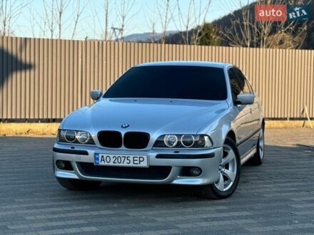 Серый БМВ 5 Серия, объемом двигателя 3 л и пробегом 427 тыс. км за 6850 $, фото 1 на Automoto.ua