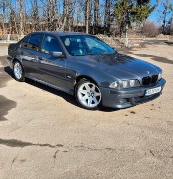 Серый БМВ 5 Серия, объемом двигателя 2.79 л и пробегом 424 тыс. км за 4900 $, фото 1 на Automoto.ua