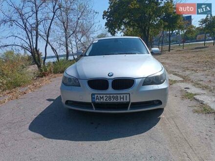 БМВ 5 Серия 2003 в Днепре (Днепропетровске) на Automoto.ua Серый БМВ 5 Серия, объемом двигателя 2.2 л и пробегом 315 тыс. км за 6800 $, фото 1 на Automoto.ua