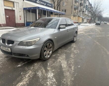 Серый БМВ 5 Серия, объемом двигателя 3 л и пробегом 170 тыс. км за 5150 $, фото 1 на Automoto.ua