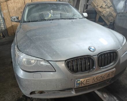 Серый БМВ 5 Серия, объемом двигателя 3 л и пробегом 404 тыс. км за 5500 $, фото 1 на Automoto.ua