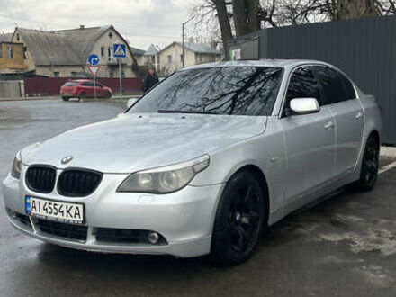 Серый БМВ 5 Серия, объемом двигателя 3 л и пробегом 400 тыс. км за 7500 $, фото 1 на Automoto.ua