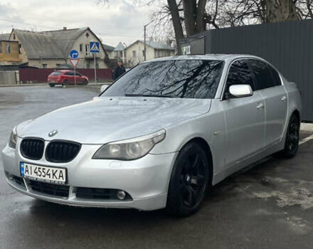 Серый БМВ 5 Серия, объемом двигателя 3 л и пробегом 400 тыс. км за 7500 $, фото 1 на Automoto.ua