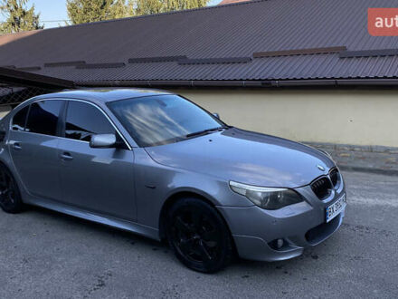 Серый БМВ 5 Серия, объемом двигателя 2.5 л и пробегом 400 тыс. км за 7200 $, фото 1 на Automoto.ua