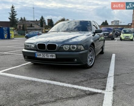 Серый БМВ 5 Серия, объемом двигателя 3 л и пробегом 371 тыс. км за 7400 $, фото 1 на Automoto.ua