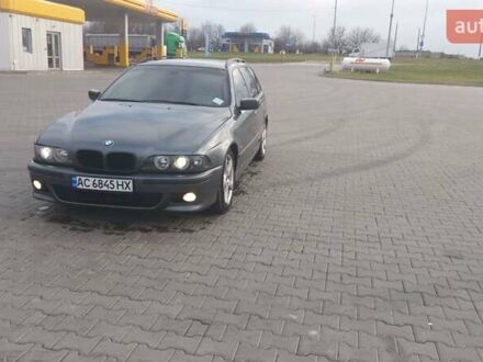 Серый БМВ 5 Серия, объемом двигателя 2.5 л и пробегом 522 тыс. км за 3850 $, фото 1 на Automoto.ua