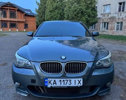 Серый БМВ 5 Серия, объемом двигателя 3 л и пробегом 380 тыс. км за 6700 $, фото 1 на Automoto.ua