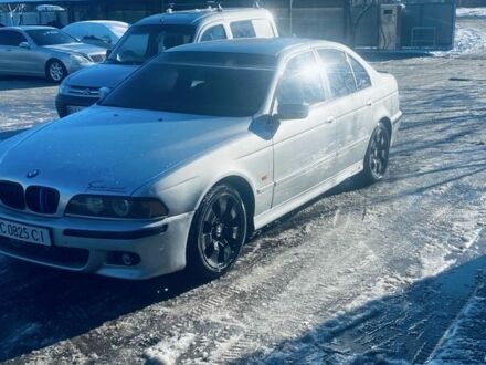 Серый БМВ 5 Серия, объемом двигателя 2.5 л и пробегом 401 тыс. км за 4600 $, фото 1 на Automoto.ua