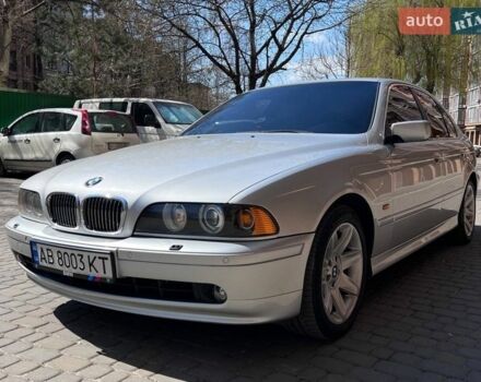 Серый БМВ 5 Серия, объемом двигателя 3 л и пробегом 373 тыс. км за 7500 $, фото 1 на Automoto.ua