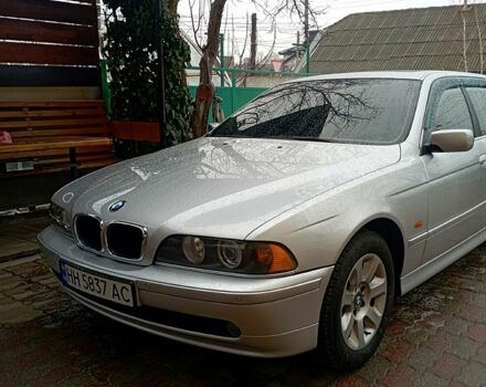 Серый БМВ 5 Серия, объемом двигателя 2.2 л и пробегом 327 тыс. км за 4800 $, фото 1 на Automoto.ua